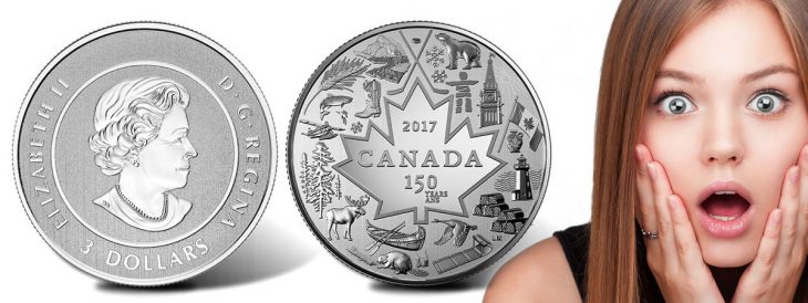 Canada's 150th Most Affordable Pure Silver Coin