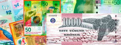 Paper Money From Around The World