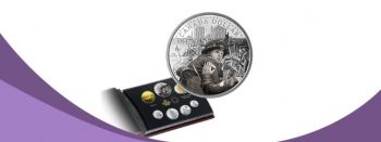 75th Anniversary of D Day Special Edition Silver Dollar Coin Set