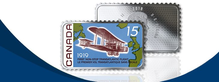 Canadian Coin Celebrates First Non-Stop Transatlantic Flight