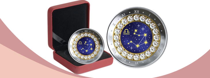 Zodiac Series: 2019 $5 Libra Silver Coin