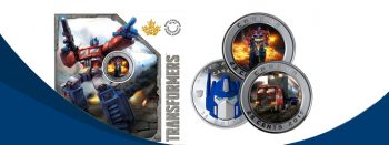 New Transforming Optimus Prime Coins