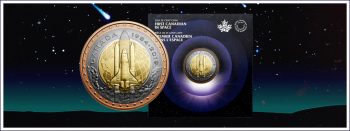 35th anniversary royal canadian mint firstCanadian in space coin