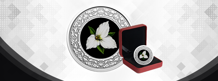 Ontario's White Trillium- Floral Emblems of Canada Coin Set