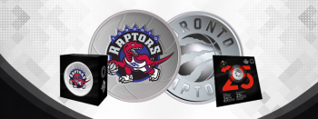 Toronto Raptors 25th Season Coin Is a Great Gift for Sports Fans