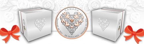 2021 Best Wishes On Your Wedding Day $20 Silver Coin