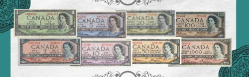 1954 Canadian Paper Money Landscape Series
