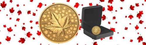 2021 Canada $200 Maple Leaf Celebration Peidford Pure Gold Coin