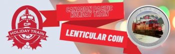 Canadian Pacific Holiday Train Lenticular Coin