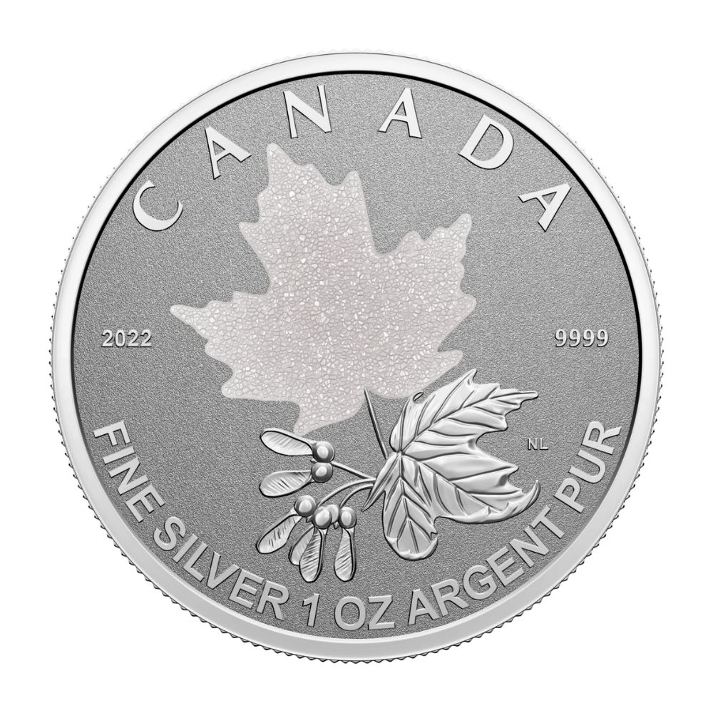 2022 Radiant Crown Silver Coin - Front