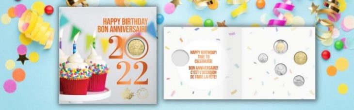 Celebrate A Birthday With This 2022 Canadian Coin Set!