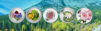 Summer Coins to Collect Featuring Canadian Flowers