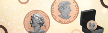 2022 Peace Dollar Rose Gold Plated Coin