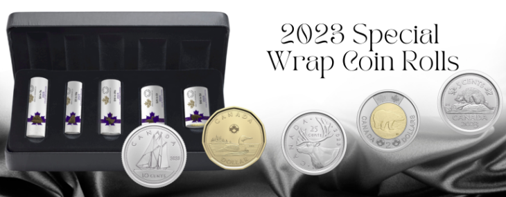 2023 Special Wrap Coin Rolls Commemorating the Queens Reign