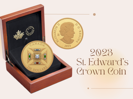 2023 St. Edwards Crown Coin In Gold And Silver