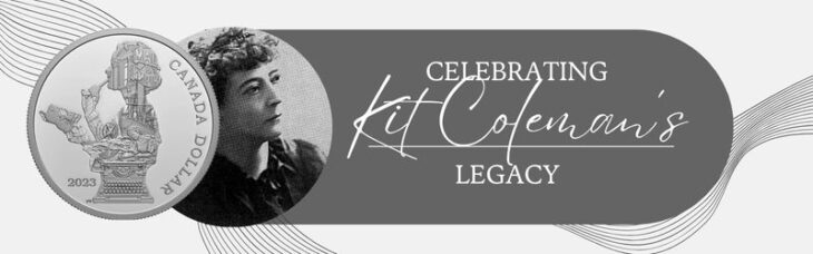 2023 Royal Canadian Mint Coins Celebrate Kathleen Kit Coleman Pioneer Journalist - Buy & Sell Royal Canadian Mint Coins - Colonial Acres Coins 2023 Royal Canadian Mint Coins Celebrate Kathleen Kit Coleman Pioneer Journalist