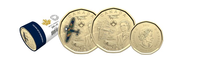 2023 Royal Canadian Mint Coins Honouring Elsie MacGill - Front and Back - Buy & Sell Royal Canadian Mint Coins - Colonial Acres Coins 2023 Royal Canadian Mint Coins Honouring Elsie MacGill - Front and Back