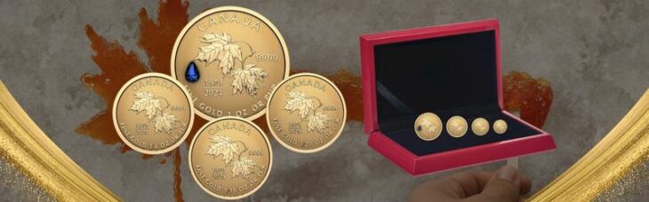 2024 Fractional Set 45th Anniversary of the Gold Maple Leaf