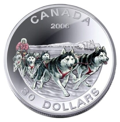 2006  Dog Sled Team Coin