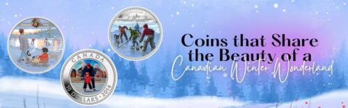 Coins that Share the Beauty of a Canadian Winter Wonderland