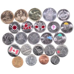 Starter Coin Wallet with 24 Coins 1943-2015