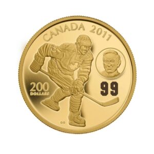 2011 CANADA 0 WAYNE WALTER GRETZKY 22K GOLD COIN