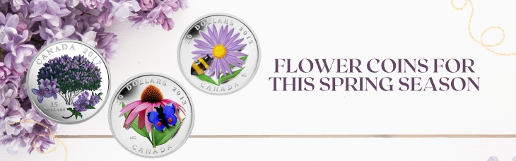 Royal Canadian Mint Flower Coins For This Spring Season