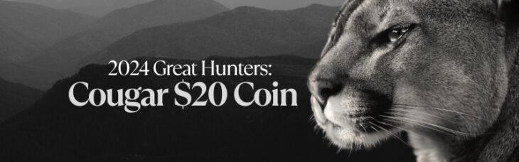 2024 Great Hunters: Cougar $20 Coin