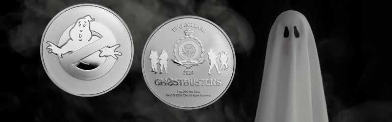 2024 Niue Ghostbusters No Ghost Silver Coin