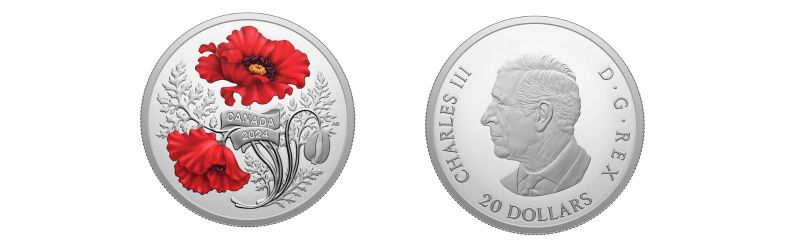 2024 Royal Canadian Mint  Remembrance Day