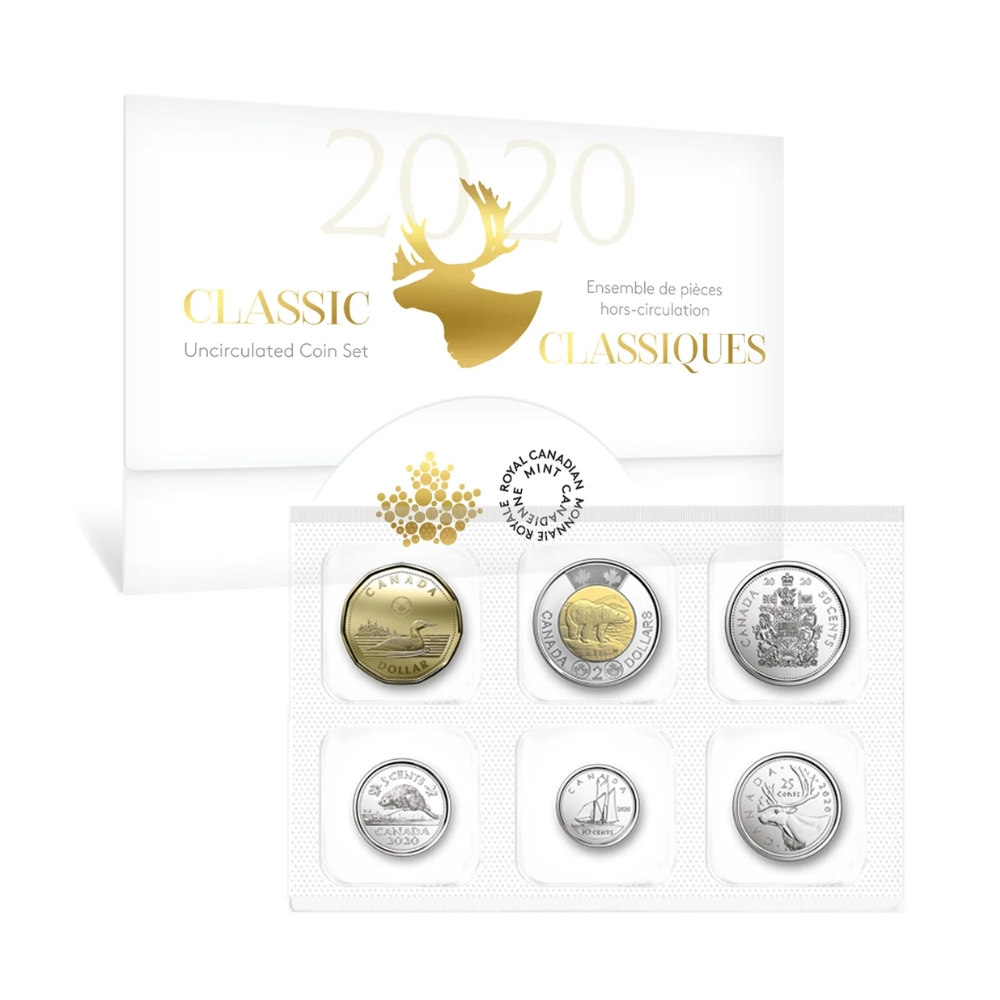 2020 Classic Canadian Uncirculated Proof-Like Coin Set