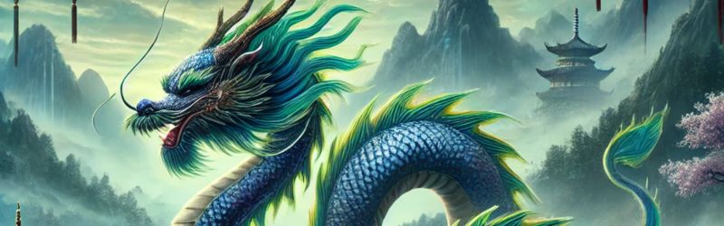 Water Dragon Featured in Chinese Mythology