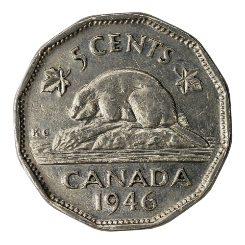 1940s Dodecagonal 5 Cent