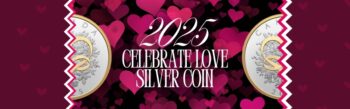 2025 $20 Celebrate Love Silver Coin - A Timeless Tribute to Romance