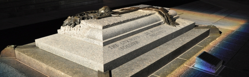 Honouring the Tomb of the Unknown Soldier