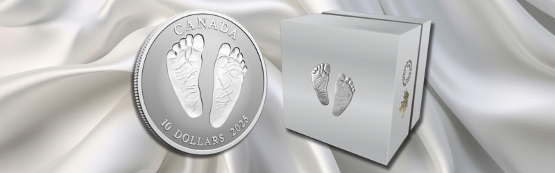 2025  Welcome to the World Baby Feet Coin