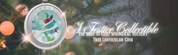 A Festive Collectible The 2025 50-Cent Whimsical Holiday Tree Lenticular Coin - Banner - Buy & Sell Royal Canadian Mint Coins - Colonial Acres Coins A Festive Collectible The 2025 50-Cent Whimsical Holiday Tree Lenticular Coin - Banner