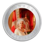 2013 25-Cent Her Majesty Queen Elizabeth II Coronation Coin