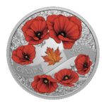 2021 Canada  A Wreath of Remembrance - Lest We Forget Fine Silver