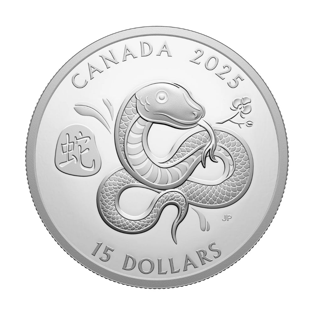 Lunar Year of the Snake — 1 oz Fine Silver