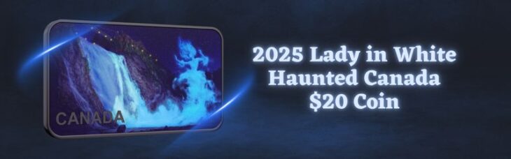 Royal Canadian Mint 2025 Haunted Canada Lady in White Coin