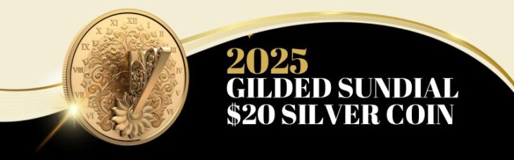 2025 The Gilded Sundial Coin - Where Art History and Time Converge - Buy & Sell Royal Canadian Mint Coins - Colonial Acres Coins 2025 $20 The Gilded Sundial Coin - Where Art History and Time Converge