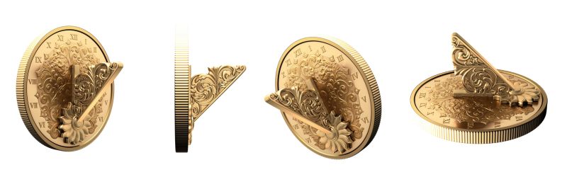 2025 The Gilded Sundial Coin - Buy & Sell Royal Canadian Mint Coins - Colonial Acres Coins 2025 The Gilded Sundial Coin