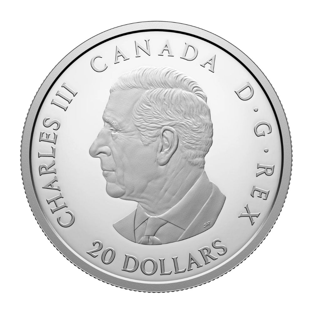 2025 Canada  Legend of the Dreamcatcher Fine Silver - Back