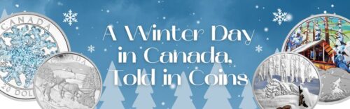 A Winter Day in Canada Told in Coins