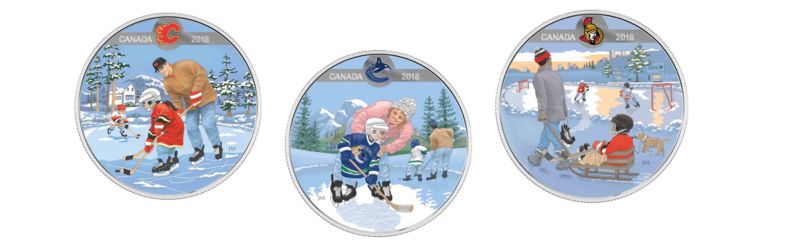 Backyard Rinks Future Hockey Stars - Buy & Sell Royal Canadian Mint Coins - Colonial Acres Coins Backyard Rinks Future Hockey Stars