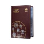 Coins of the World Brown Vinyl Album with 142 pockets