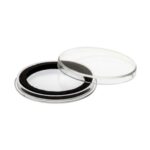 Round Coin Capsule - 47mm with Spacer Ring Fits 15oz Silver Coins - Single